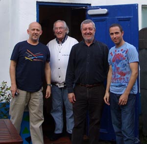 John Hawkins and band members